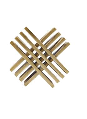 现代简约创意轻奢样板房家居客厅电视柜书房装饰品金属井字形摆件