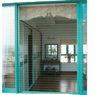 隐形防护网工厂阳台护栏网儿童包胶钢丝绳防护网家防盗网护网自装