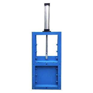 气动插板阀平板闸卸料阀方圆口水渠阀门排污道卸料阀污水闸板阀门