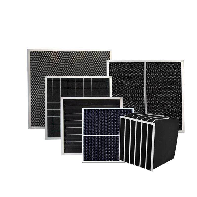 活性炭过滤器袋式板式骨架蜂窝纤维除异味滤油烟光氧滤废气过滤网