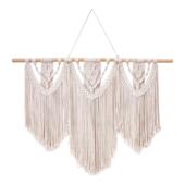 流苏挂毯门帘隔断波西米亚民宿壁毯房间墙壁家居装 饰品墙饰中式