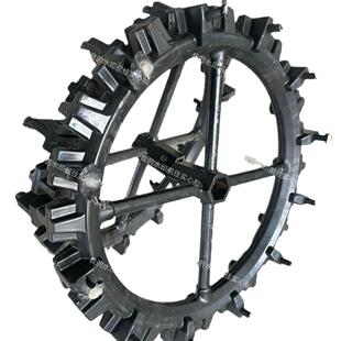 厂家直销微耕机实心轮胎除草机开沟机耐磨行走轮全规格微耕机配件