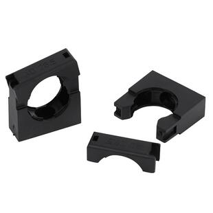 塑料波纹管固定支架带盖不带盖浪管固定座AD13/15.8/18.5/21.2