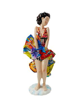 仿真人偶手办摆件树脂工艺品客厅摆件家居办公室玄关桌面装饰品