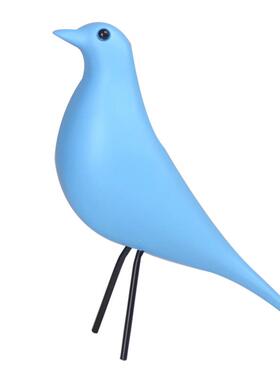 北欧ins风格现代简约仿真小鸟鸽子摆件软装饰品样板房售楼处摆件