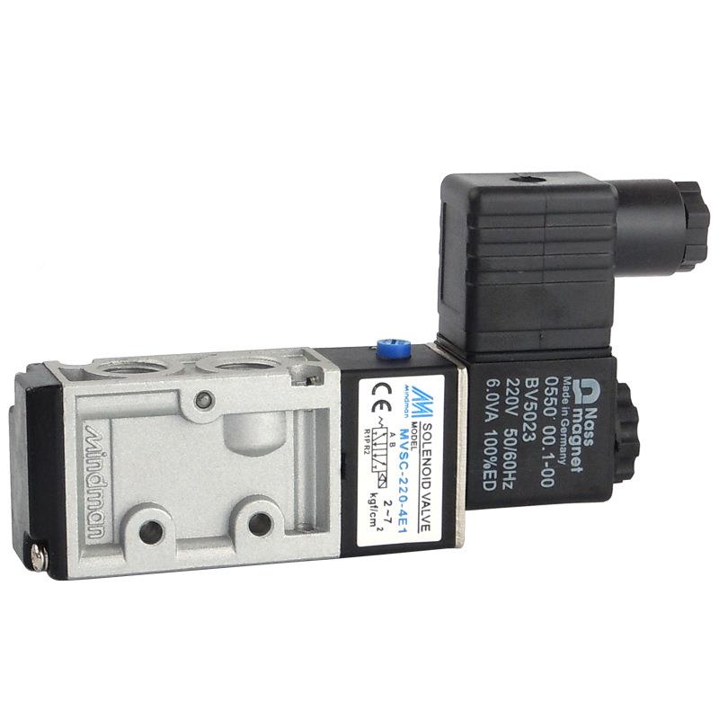 电阀MVSC-220C-4E1260E-4磁1D24V气动电磁阀电控阀保1年