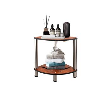 淋浴凳凳子浴室凳浴缸双层扇形防水置物架矮凳垫脚凳墙角新款