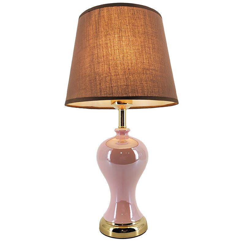 台灯卧室床头灯美式陶瓷桌灯轻奢高级感欧式客厅装饰高颜值小护眼