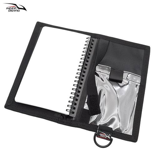 水下沟通记事本防水记录写字板可擦拭手写笔记本水肺技潜装备用品