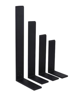 供货7孔20inch铁艺承重支架L型重型大理石支架托架支撑架烤漆