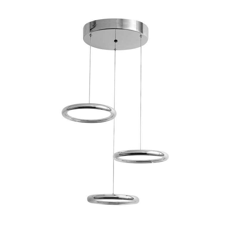 飞碟餐厅吊灯现代简约三头吧台吊灯全光谱护眼圆形长盘餐桌吊灯具,家装灯饰光源,智能吊灯,淘宝优惠券,粉丝福利购,淘宝优惠卷