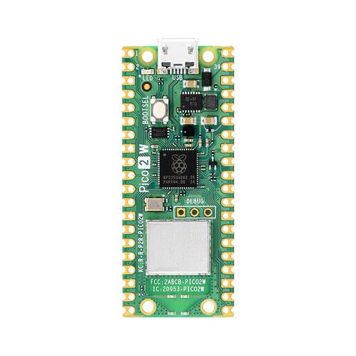 树莓派Pico2W开发板带WIFI物联网RP2350双核RaspberryPico2W