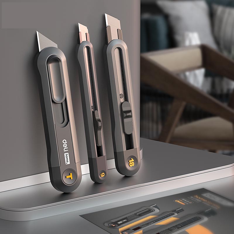 Snap-off Utility Knife Mini Retractable Box Cutters 9mm 18mm