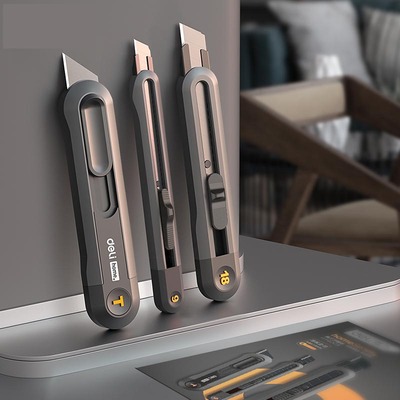 Snap-off Utility Knife Mini Retractable Box Cutters 9mm 18mm