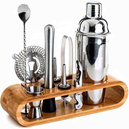 Mixology Bartender Kit: 10-Piece Bar Tool Set with Stylish