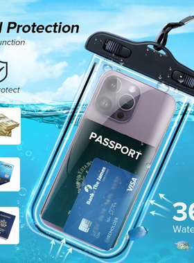 niversal Waterproof Phone Case Swimming Bag Mobile Phone Pou