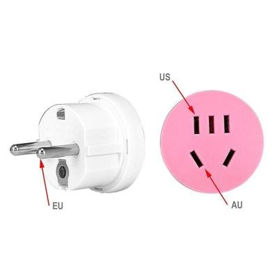 AU US To EU Adapter CN China Plug Adapter Australian AU To