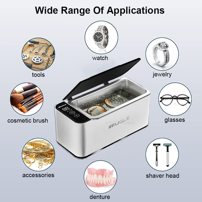 Ultrasonic Cleaner 35W Ultrasonic GlassesJewelryCleaner500ML