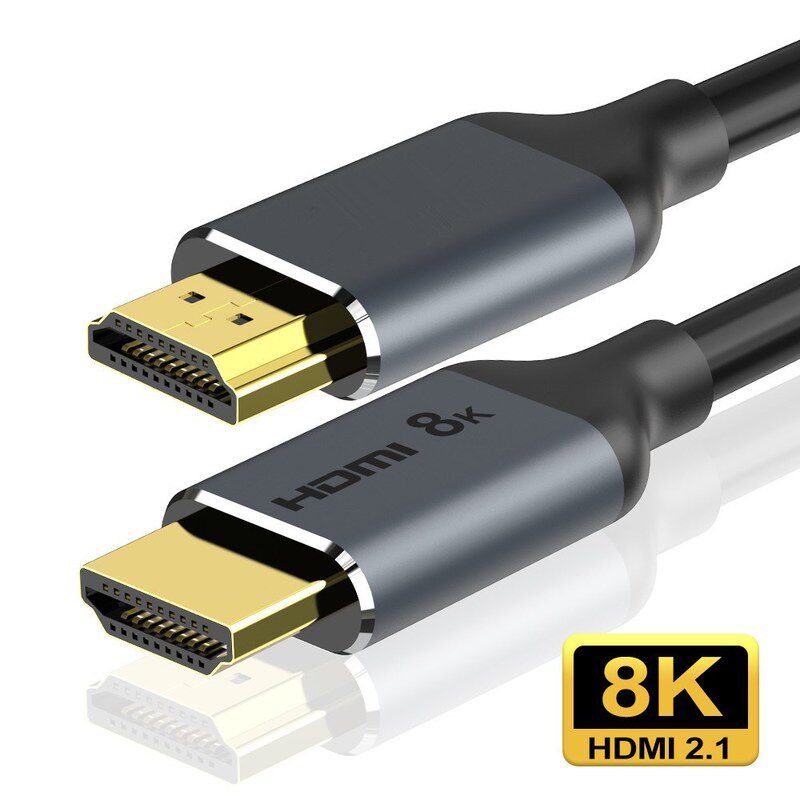 HDMI 2.1 Cable 8K@60Hz 4K@120Hz HDCP2.2 HDMI Splitter ARC - 实物图
