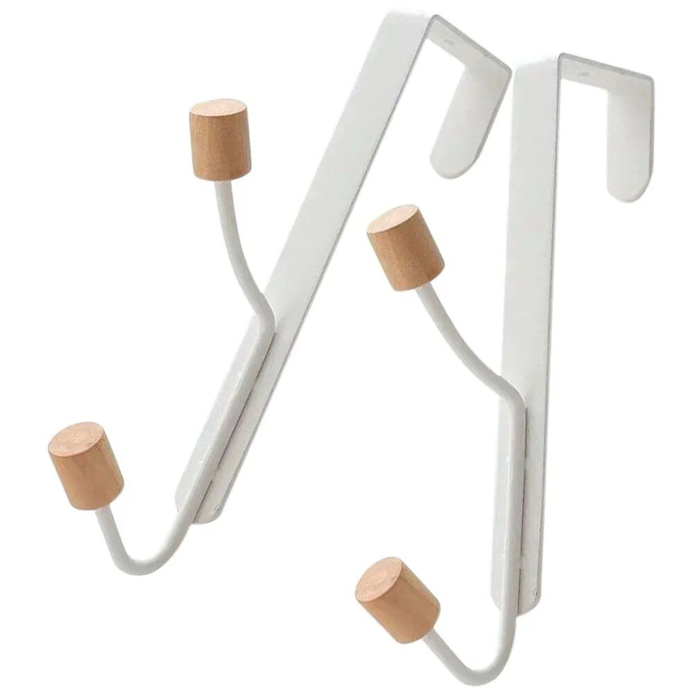 Bedroom Hook Behind the Door Coat Hanger Clothes Hanging - 实物图