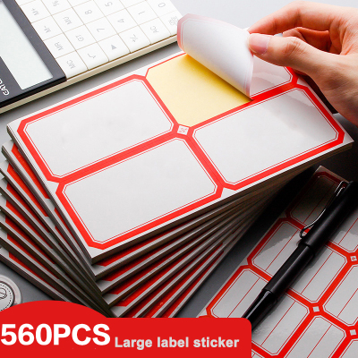Self Adhesive Large Label with Blank Self-adhesive Sticky No