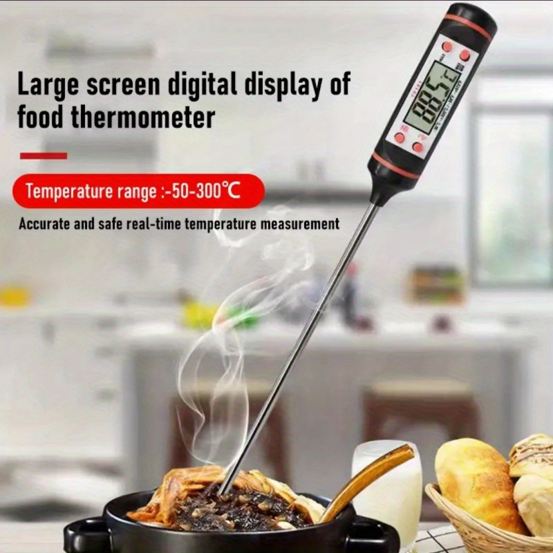New Digital Cooking Thermometer Food Probe Meat Candy Jam