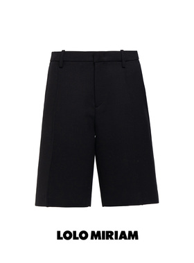 LOLO MIRIAM 25秋高腰西装短裤纯色中腰休闲裤设计师43127U001