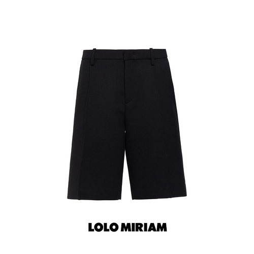 LOLO MIRIAM 25秋高腰西装短裤纯色中腰休闲裤设计师43127U001