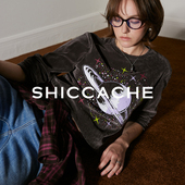 希凯驰25冬设计师款 星球印花重工艺T恤街头美式 风133128T004