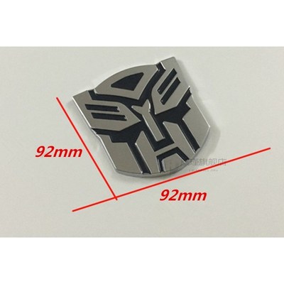 现货ABS  d Car Stker Trasforrs For Car Au Logo Widow Ta
