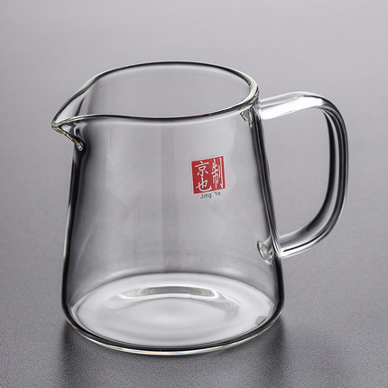 耐热高硼硅玻璃加厚公道杯茶海公杯茶漏过滤网分茶器茶道配件茶滤
