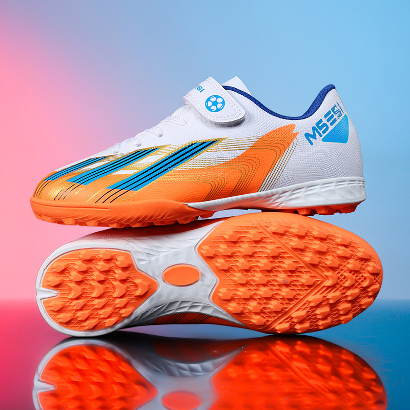 回力MG短钉儿童足球鞋碎钉男童小学生男女孩成人比赛AG长钉训练鞋