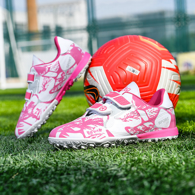 回力足球男款tf碎钉中小学生青少年中大童男女童专业比赛训练球鞋