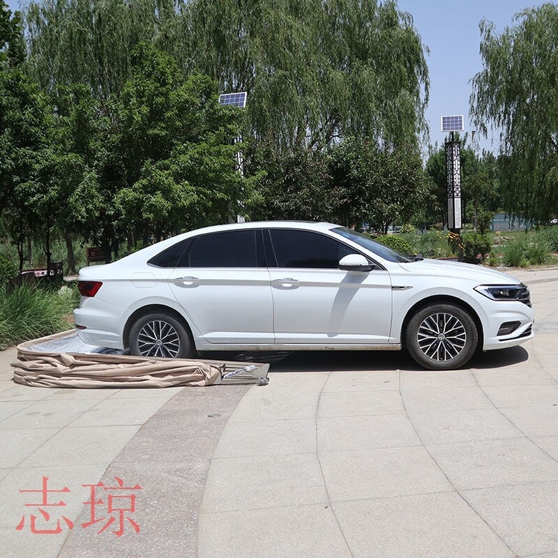 好货半自动移动折叠伸缩车库防雨汽车停车棚车罩户外