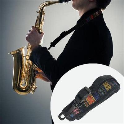 极速Saxophone Ethnic Style Oneshoulder Neck Strap Cloth Stra