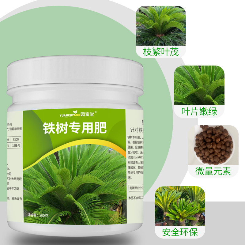 极速铁树专用肥室内家用花肥复合肥铁树肥料盆栽植物通用型叶面水