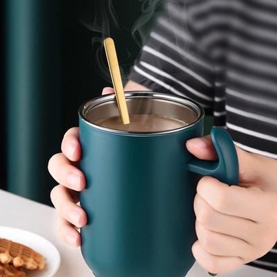 500ml Coffee Cup Large Capacity 304 Stainless Steel Mug