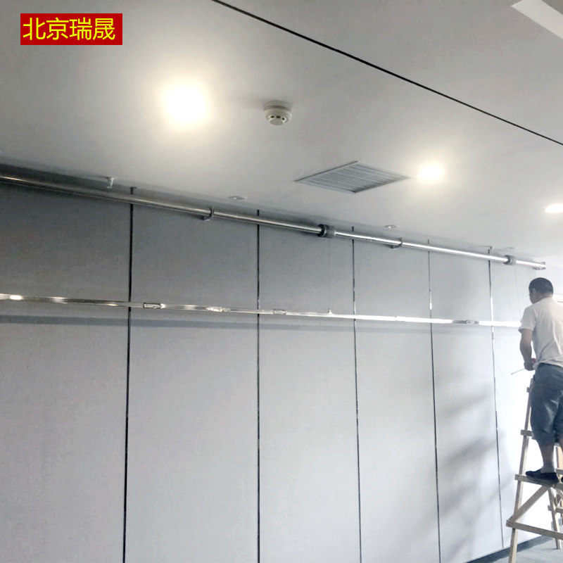 好货电动会标升降帆布条机智能遥控升降窗帘横幅汽车4s店吊旗广告