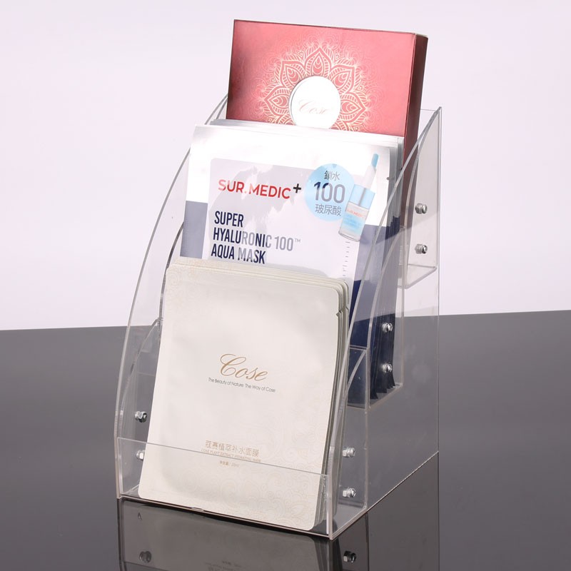 好货多层面膜展示架 面膜盒化妆品展示陈列收纳架子 可拆装面膜架