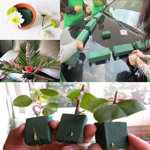 极速绿草地牌加强型鲜花泥花篮花束插花泥花店用品吸水花泥包邮20