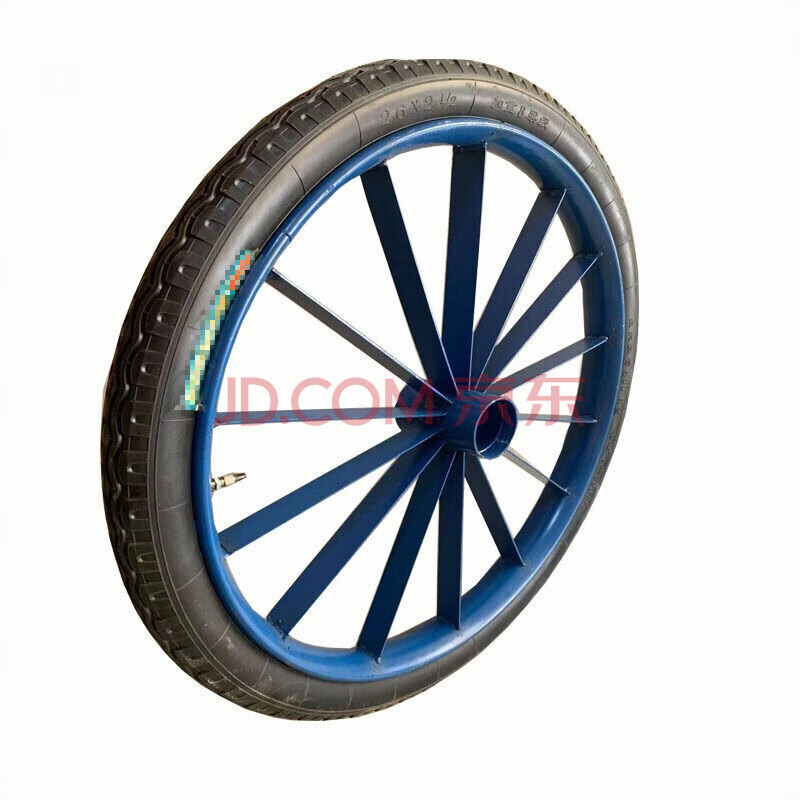 厂家康馨雅工地手推车轮胎2621/2劳动车实心轮子板车斗车架子人