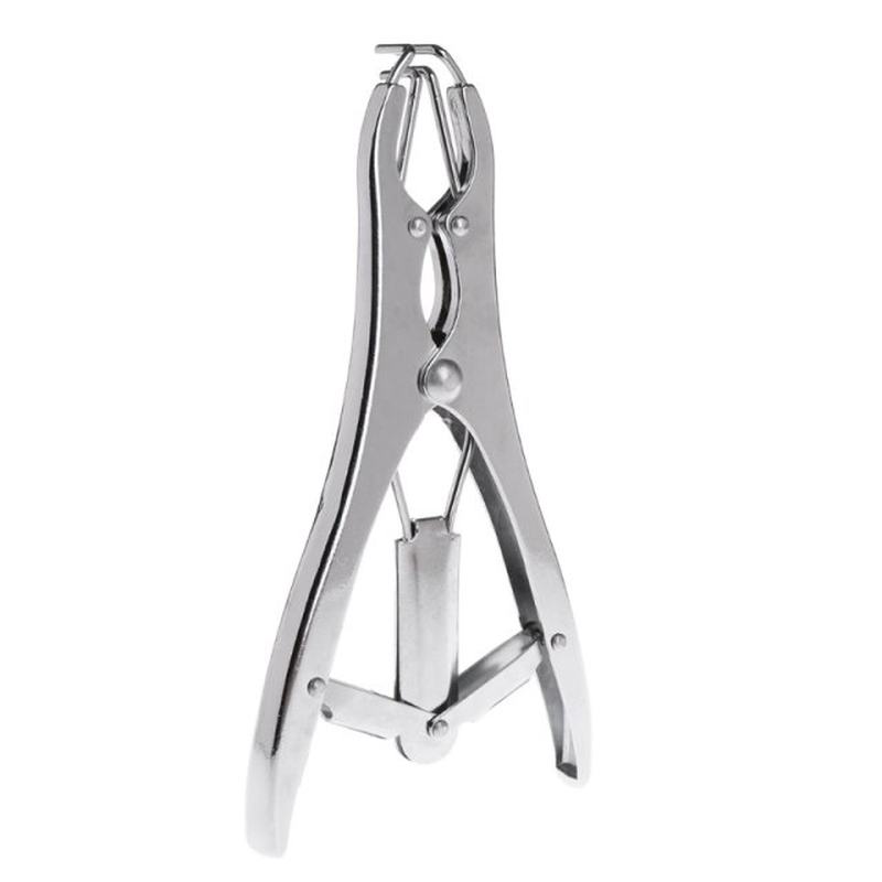 1 Set Animal Castration Pliers With Rubber Ring Tail Cutting