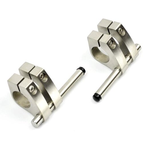 极速DIYHD 5FT-16FT Solid Head Twin Roller Sliding Barn Door