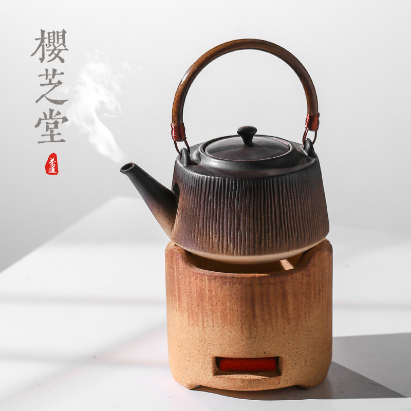 好货潮州功夫泡茶炉老式小风炉陶土煮茶炉子户外家用烧水壶煮茶器
