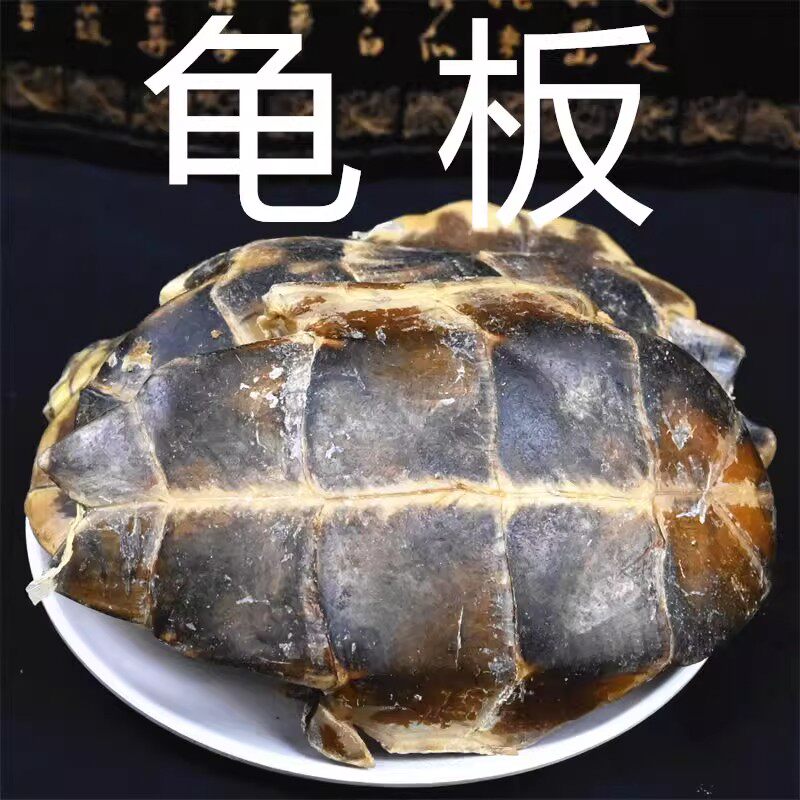 龟板 中药材生龟板片 龟壳龟下甲龟底板另有鳖甲非醋龟板非野生