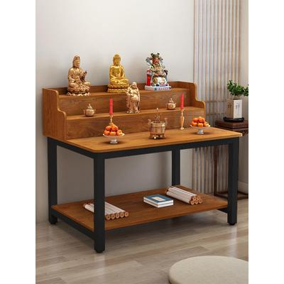 神台供桌香案家用三层贡桌佛桌新中式供台堂口桌供奉神龛佛龛佛台