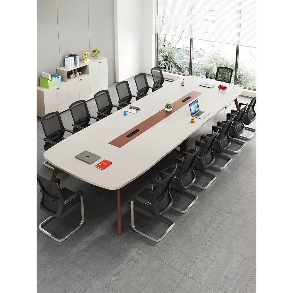 会议桌长桌会议室桌子现代简约10人洽谈桌培训桌小型办公桌椅组合,商业/办公家具,会议桌,淘宝优惠券,粉丝福利购,淘宝优惠卷