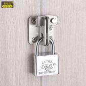 不锈钢挂锁锁扣卡扣固定反锁门扣门栓搭扣金属五金防盗门插销锁扣