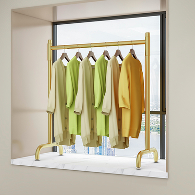 飘窗晾衣架专用落地式公寓阳台侧装小型迷你卧室家用晒被子晾衣杆