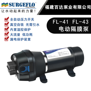 220V交流家用抽水隔膜自吸泵微型自来水管道增压水泵 110V